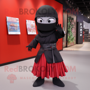  Ninja mascotte kostuum...