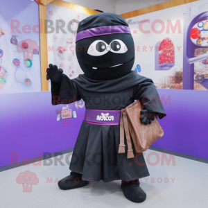  Ninja maskot kostume...