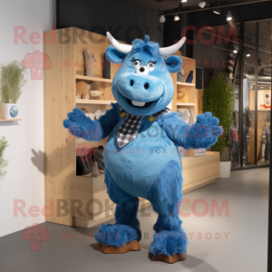 Blue Bull maskot kostume...