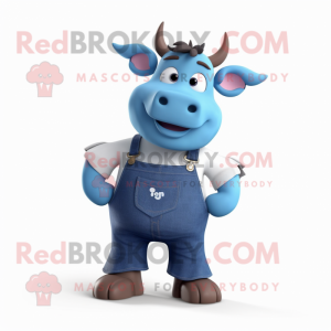 Blue Bull mascotte kostuum...