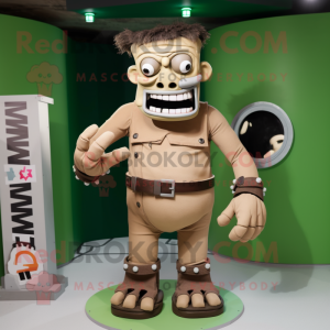 Hellbrauner Frankenstein...