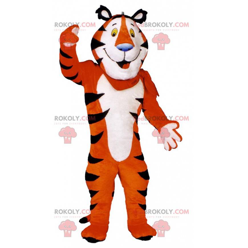 Tony the Tiger-mascotte, Kellog's cornflakes - Redbrokoly.com