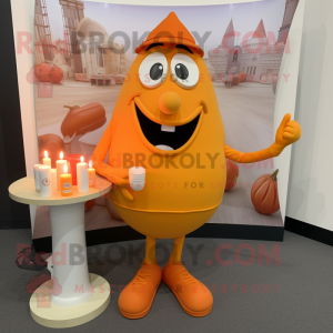 Orange Scented Candle...