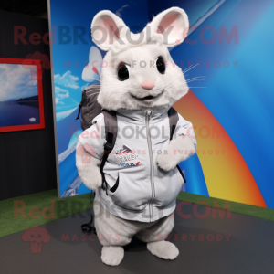 Witte Chinchilla mascotte...