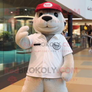 White Otter mascotte...