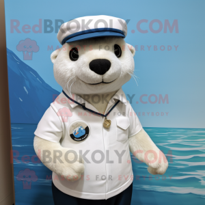 White Otter mascotte...