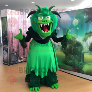 Forest Green Devil mascotte...