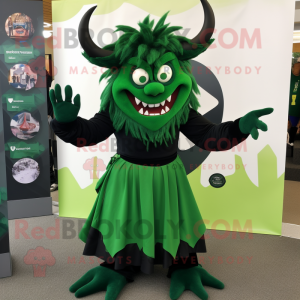 Forest Green Devil maskot...