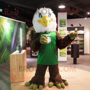 Forest Green Eagle mascotte...