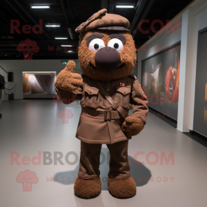 Brown Soldier mascotte...