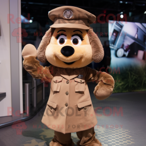 Brown Soldier mascotte...