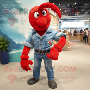 Red Lobster mascotte...