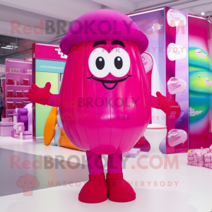 Magenta Candy Box mascotte...