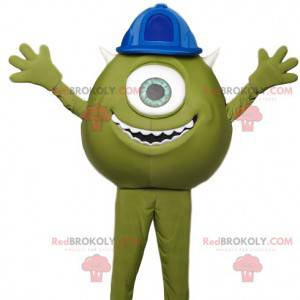Mascot Bob, the green mini-cyclops from Monstres & Cie -