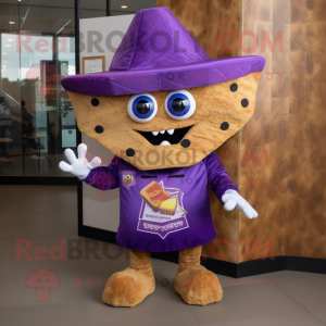 Paars Nachos mascotte...