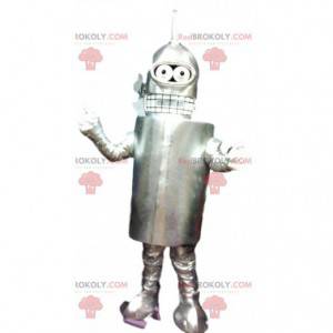 Mascot gray alien robot. Robot costume - Redbrokoly.com