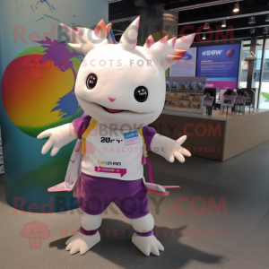  Axolotls maskot kostume...