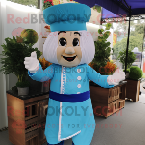 Sky Blue Pad Thai maskot...