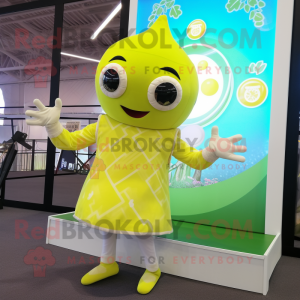 Sitrongul firkløver maskot...