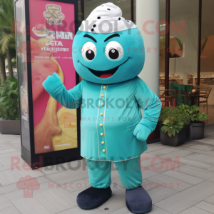 Teal Dim Sum mascotte...