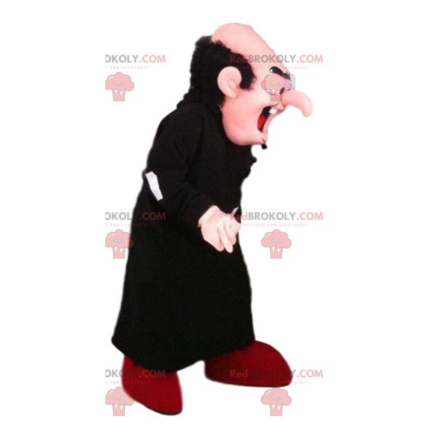 Mascot Gargamel, the villain of the Smurfs - Redbrokoly.com