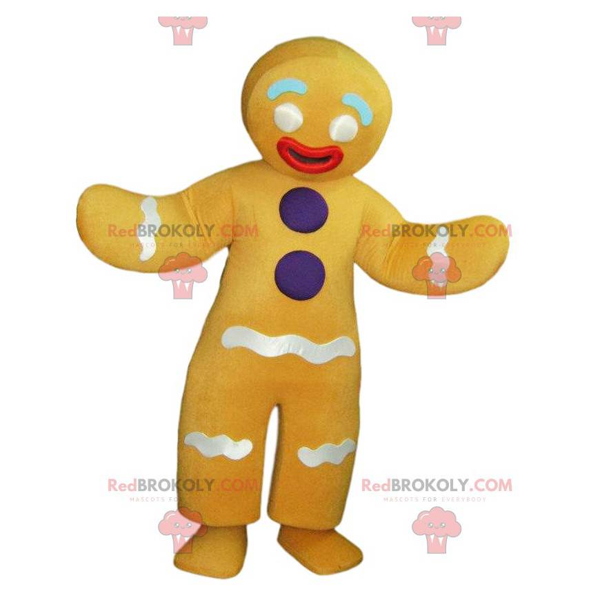 Mascote homem-biscoito fofo demais - Redbrokoly.com