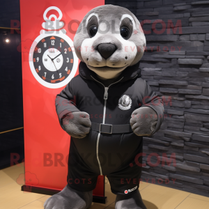 Black Seal maskot kostume...