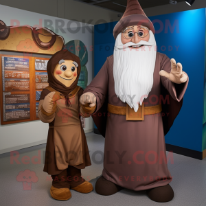 Brown Wizard mascotte...