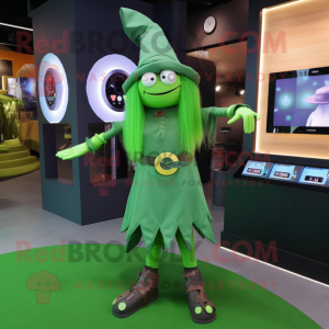 Green Witch mascotte...