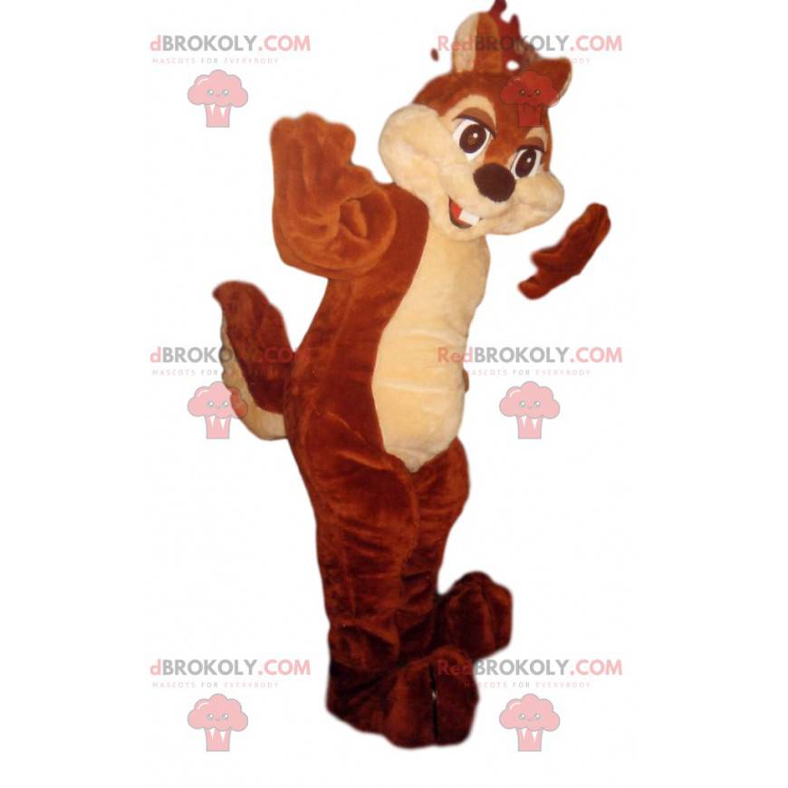 Mascot Tic, la ardilla en Tic & Tac - Redbrokoly.com Mascot Tic, la ardilla en Tic & Tac - Redbrokoly.com