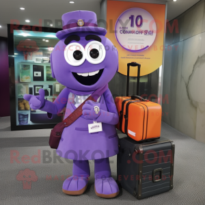 Purple Camera mascotte...