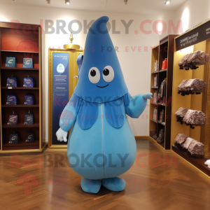 Blue Pear mascotte kostuum...