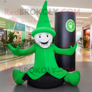 Green Magician mascotte...