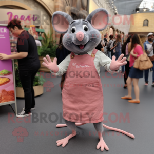 Pink Ratatouille maskot...