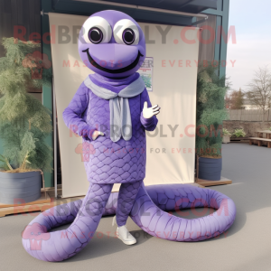 Lavendel Python maskot...