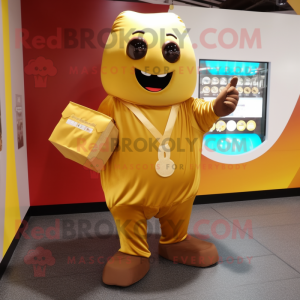 Gold Chocolates maskot...
