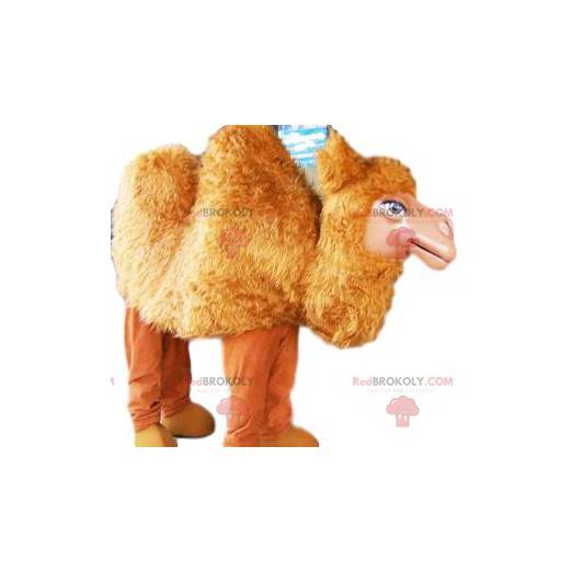 Maskot červený velbloud. Velbloudí kostým - Redbrokoly.com