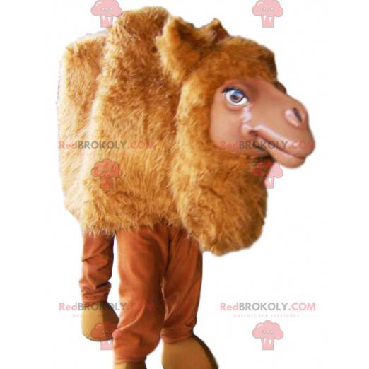 Rød kamel maskot. Kameldrakt - Redbrokoly.com
