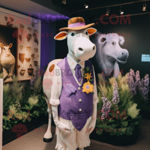 Lavendel Guernsey Cow...