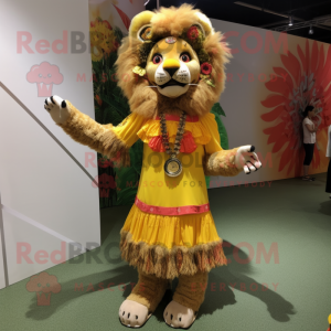  Lion maskot kostume...