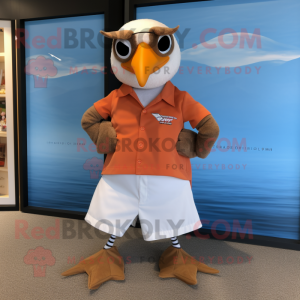 Roest Albatros mascotte...