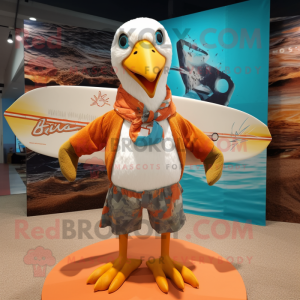 Roest Albatros mascotte...
