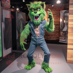 Green Werewolf mascotte...