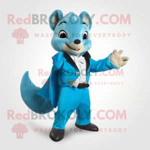 Personagem de mascote Cyan...