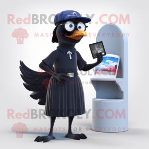 Navy Crow mascotte kostuum...