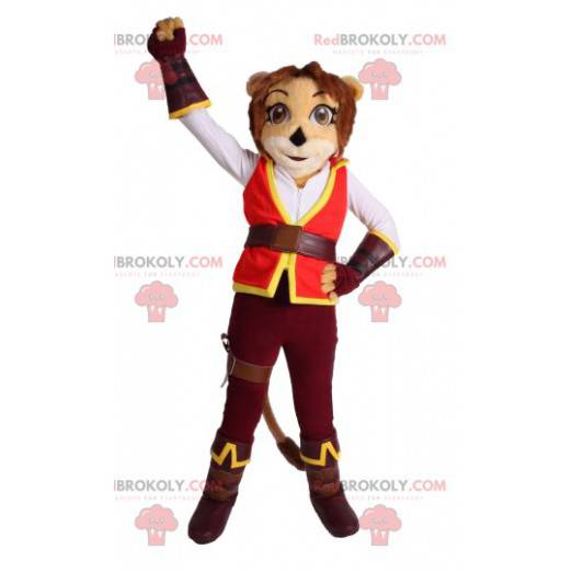 Katzenmaskottchen im historischen Militäroutfit - Redbrokoly.com