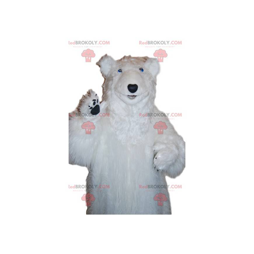 Majestic polar bear mascot. Polar bear costume - Redbrokoly.com