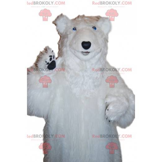 Majestic polar bear mascot. Polar bear costume - Redbrokoly.com