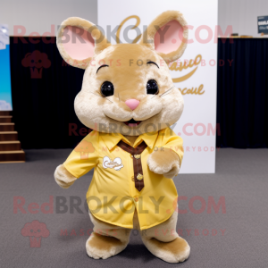 Gold Chinchilla maskot...