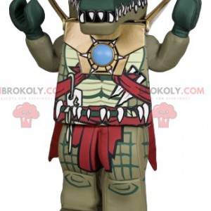 Mascotte de dinosaure super féroce. Costume de dinosaure -